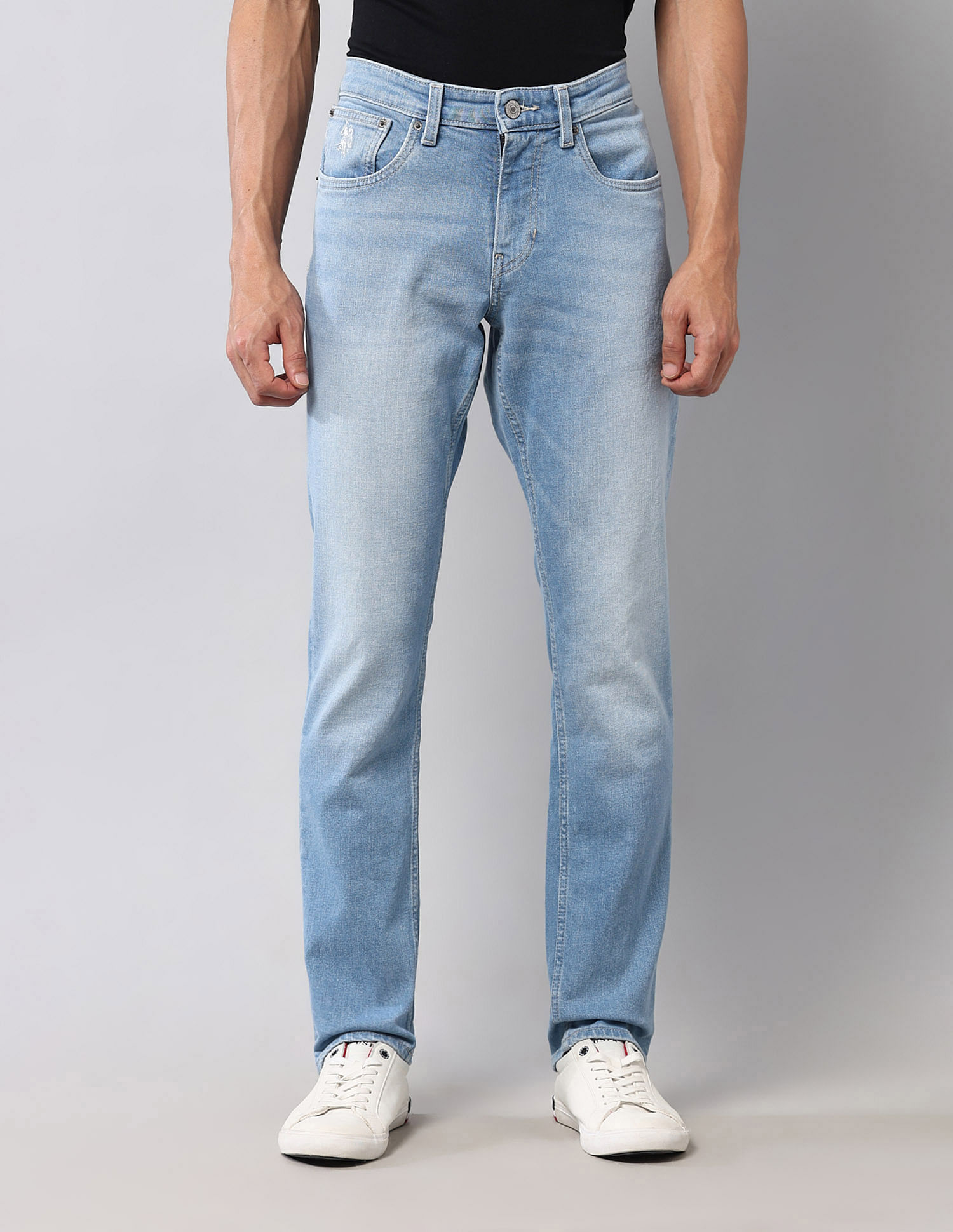 U.S. Polo Assn. Denim Co. Brandon Slim Tapered Fit Blue Vintage Jeans