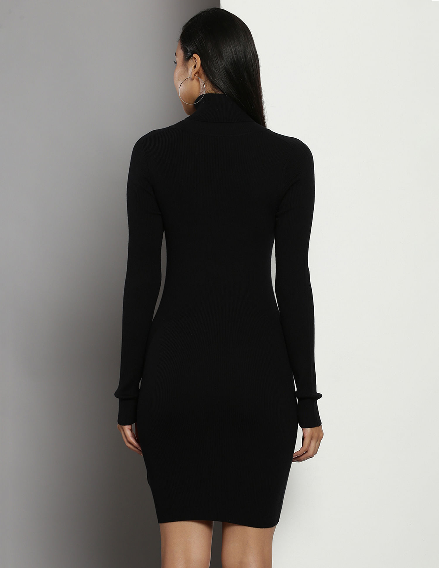 Calvin klein discount turtleneck sweater dress