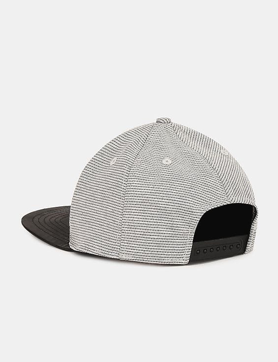 Buy Ed Hardy Panelled Flat Visor Cap