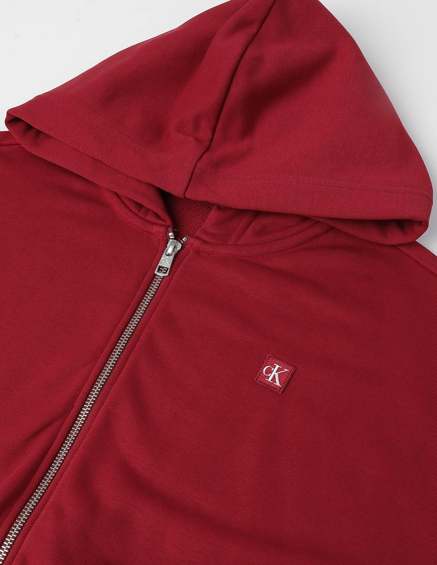 Calvin Klein Brand Badge Hood Sweatshirt
