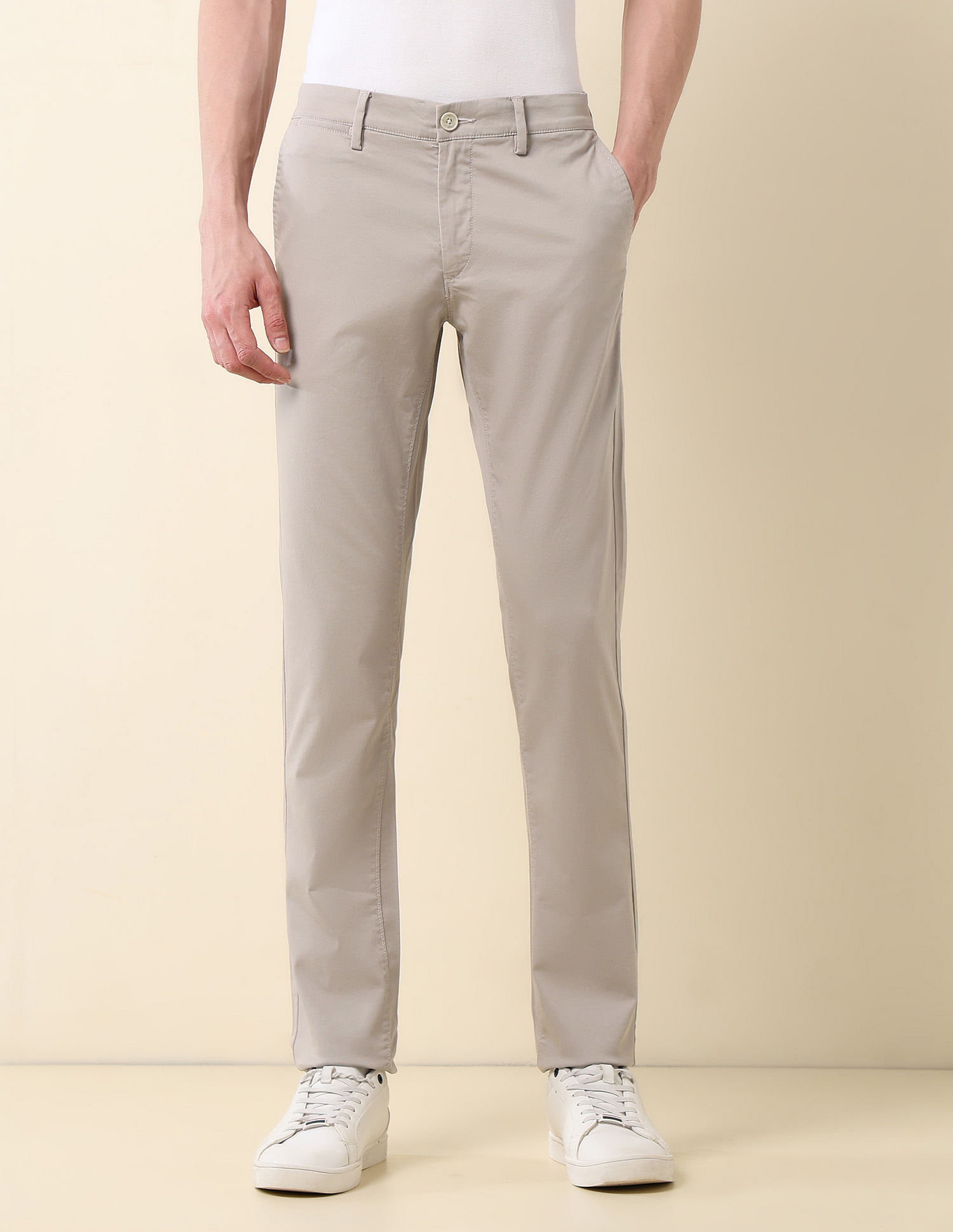 U.S. Polo Assn. Denver Slim Fit Dobby Weave Trousers