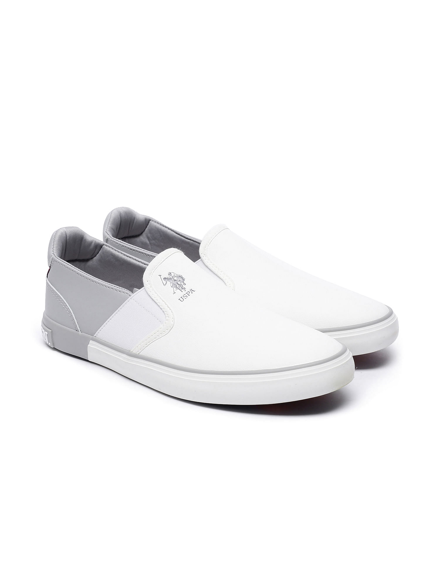 U.S. Polo Assn. Men Lanap 2.0 Colourblocked Slip-on Shoes