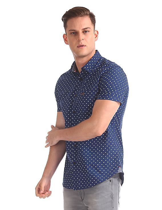 U.S. Polo Assn. Denim Co. Short Sleeve Printed Shirt