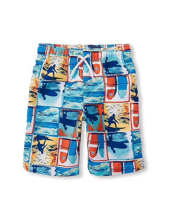 Children's place swim on sale trunks