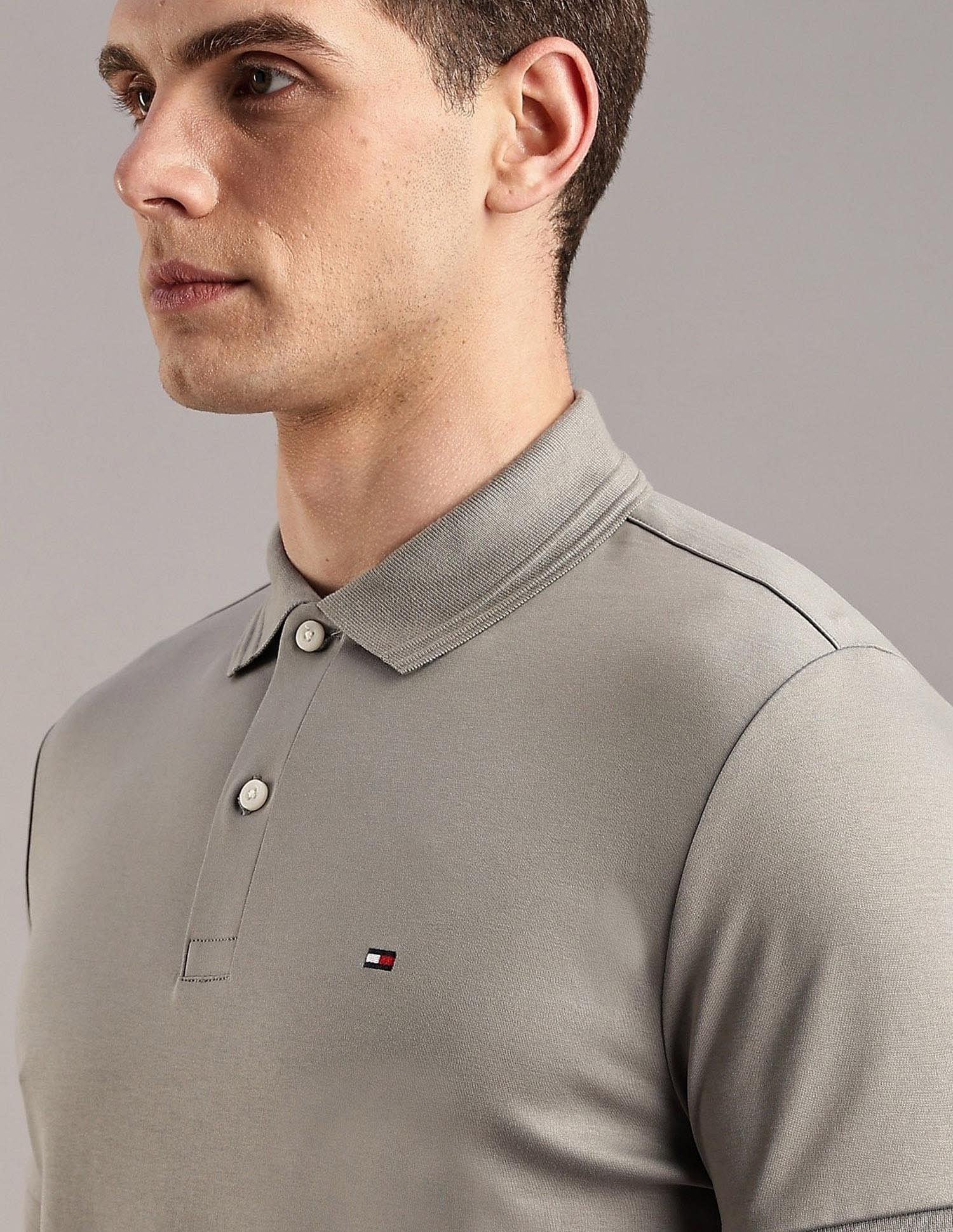 Tommy Hilfiger Solid Regular-Fit Cotton T-Shirt
