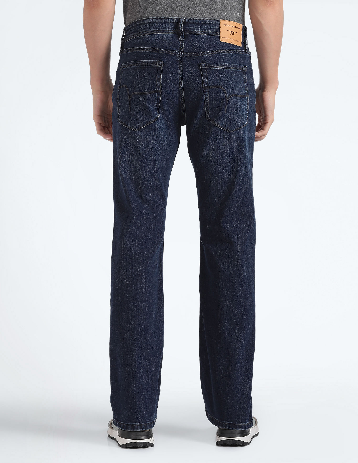 Flying Machine Mid Rise Bootcut Jeans