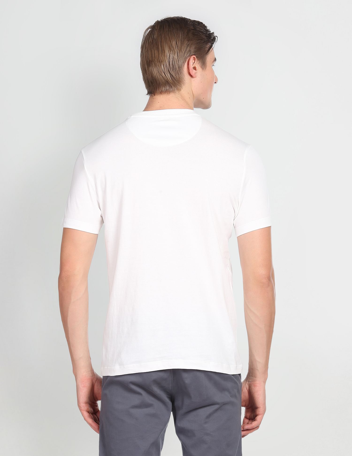 U.S. Polo Assn. Denim Co. Crew Neck Appliqued T-Shirt