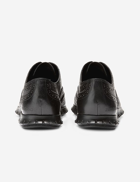 【未使用に近い】COLE HAAN 本革 撥水 BLACK〈定価48,400円〉 1.jpg