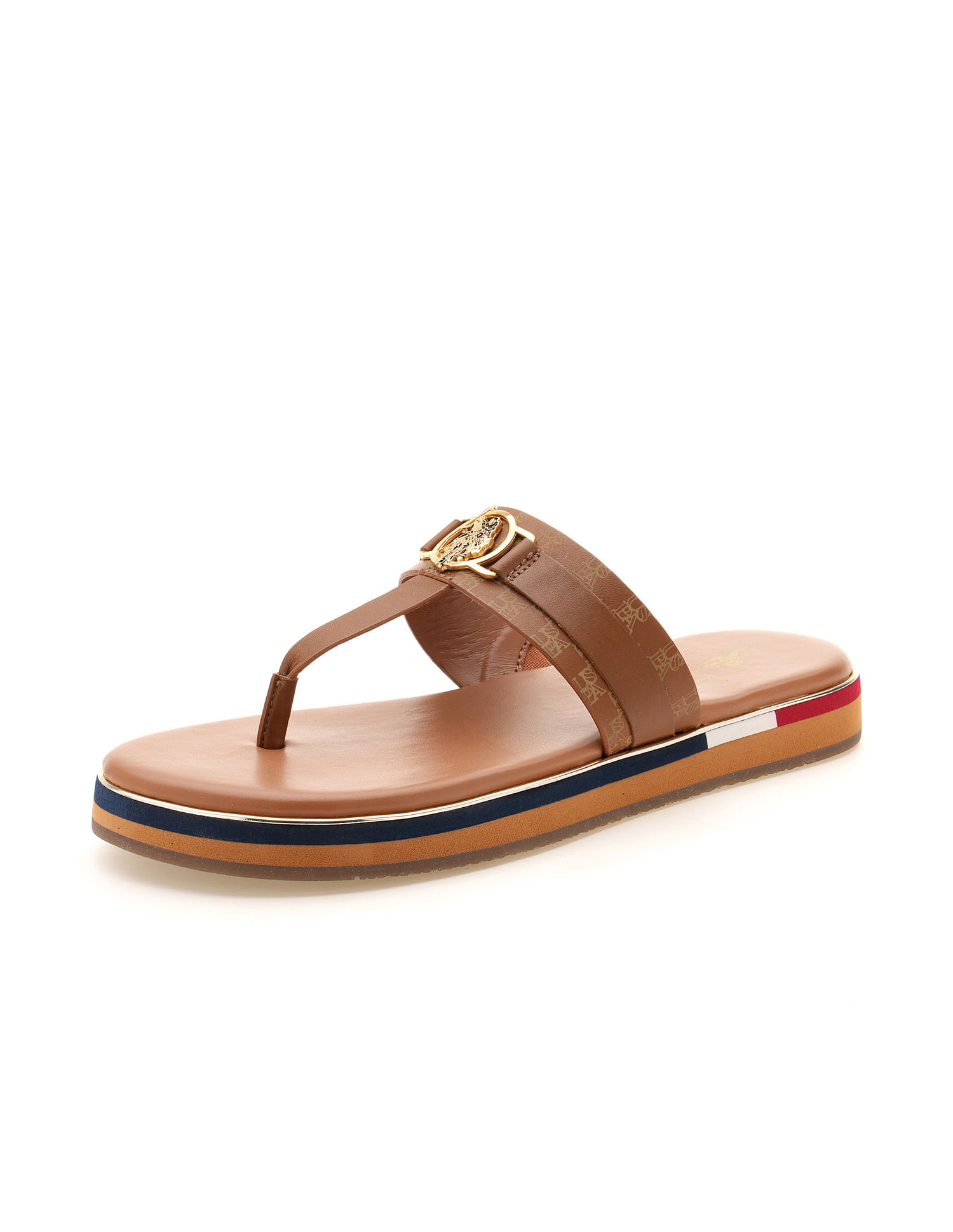 U.S. Polo Assn. Women Women Abigail Flat Sandals