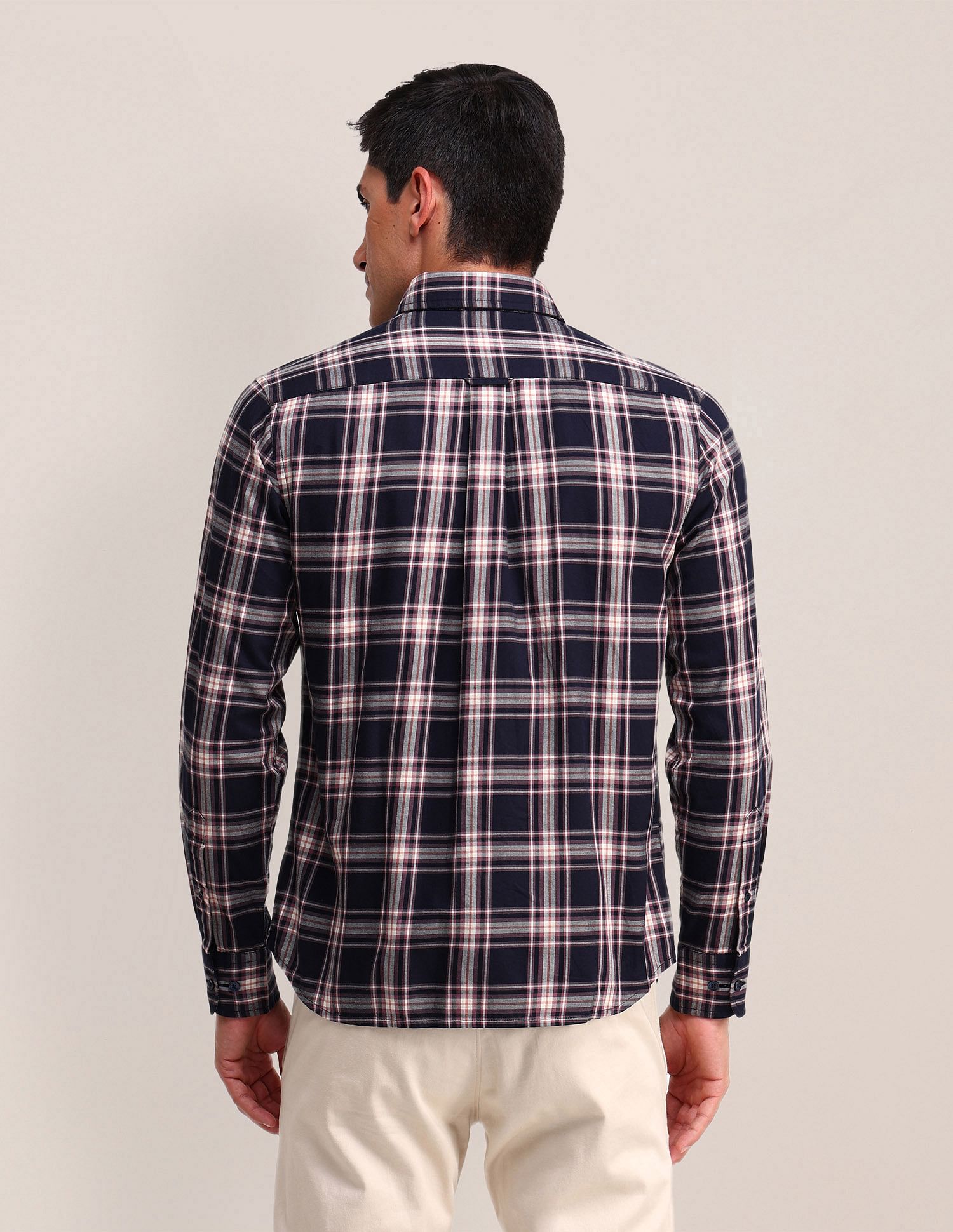 U.S. Polo Assn. Plaid Checked Twill Shirt
