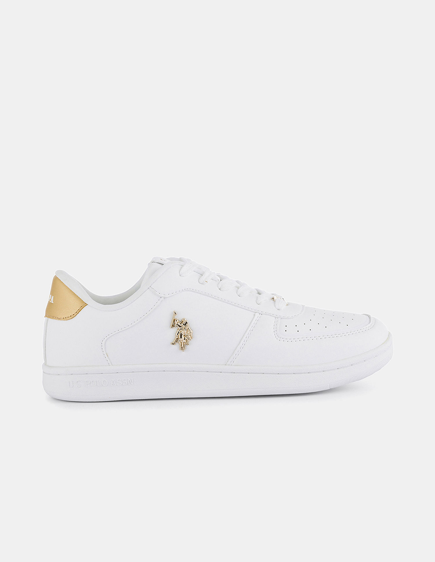 U.S. Polo Assn. Women Women Round Toe Solid Nyra 2.0 Sneakers