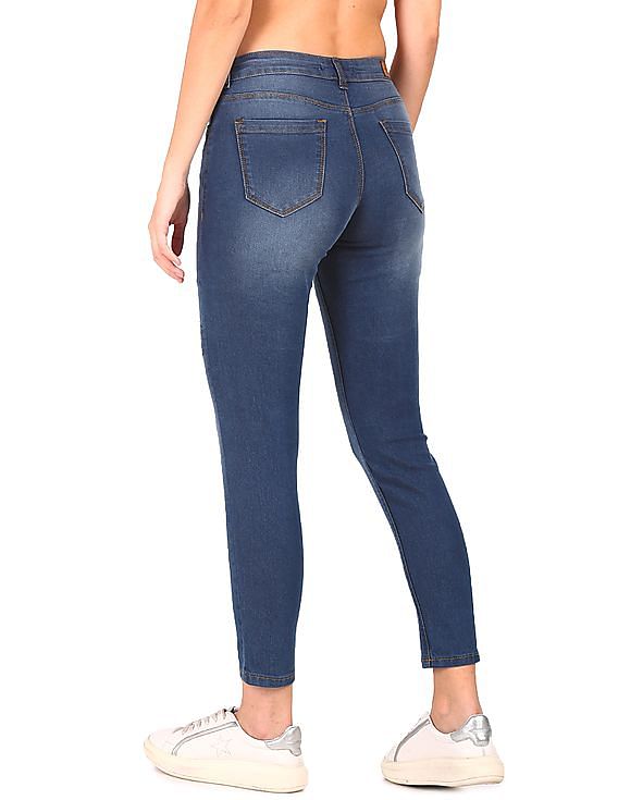 Flying Machine Women Veronica Skinny Fit Mid Rise Jeans