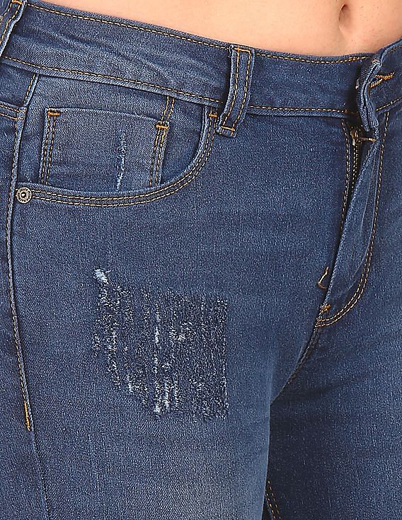 Flying Machine Women Veronica Skinny Fit Mid Rise Jeans