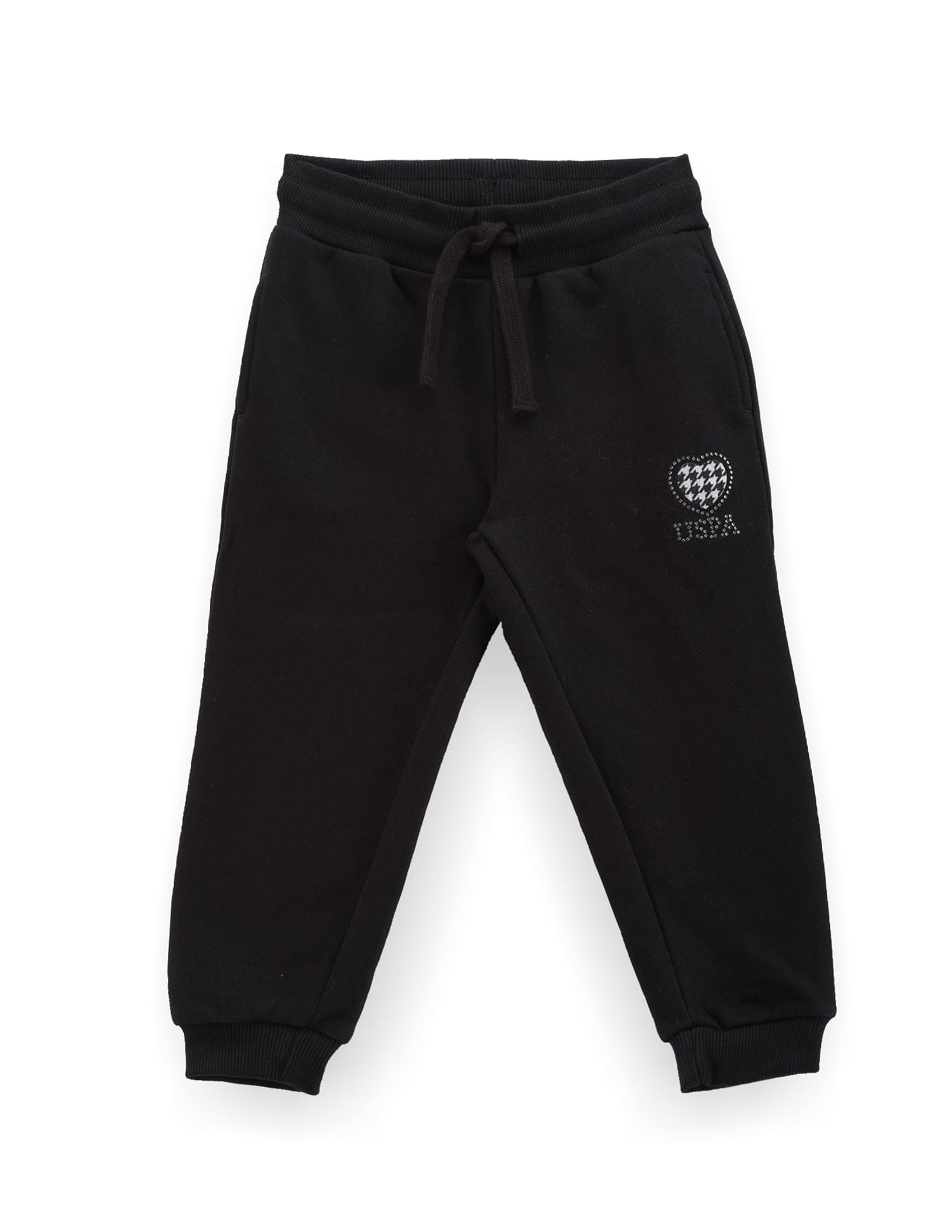U.S. Polo Assn. Kids Girls Solid Track Pants
