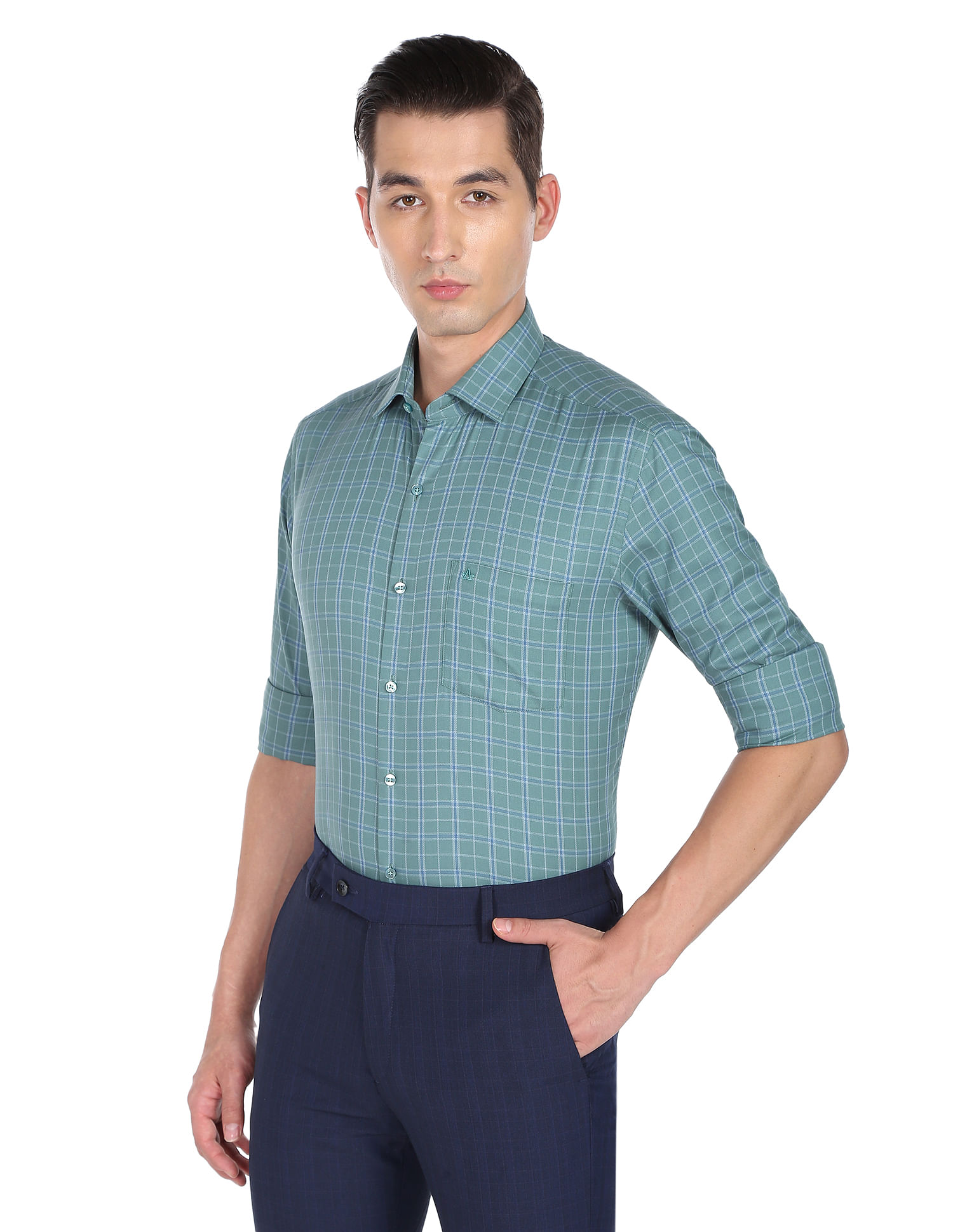 Buy Olive Green Shirts for Men by LOUIS PHILIPPE Online