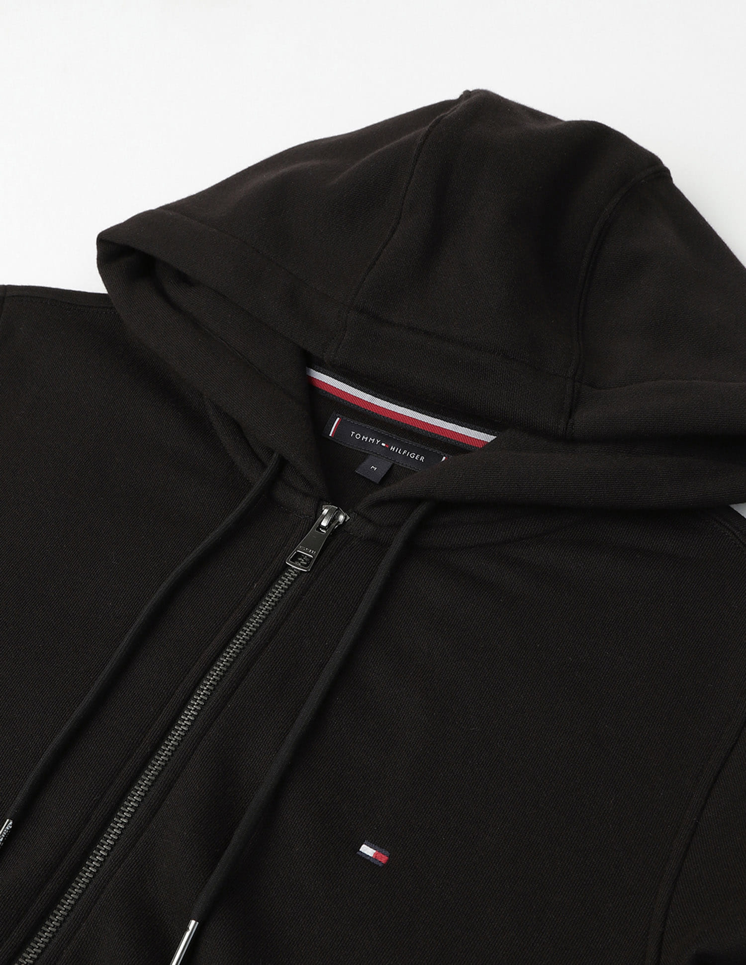 Buy Tommy Hilfiger Flag Logo Zip Through Hooded Sweatshirt - NNNOW.com