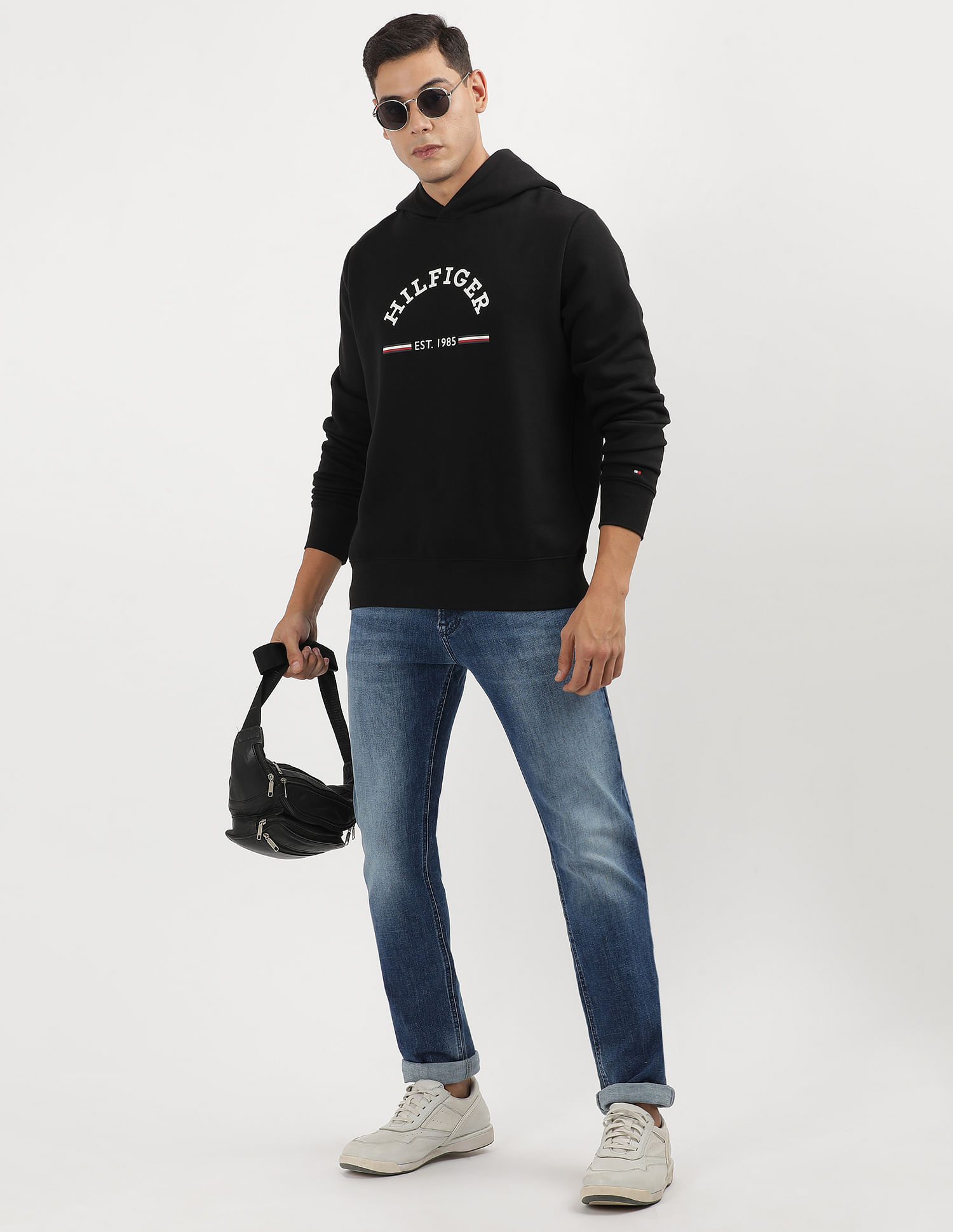 Tommy Hilfiger Roundall Logo Hooded Sweatshirt