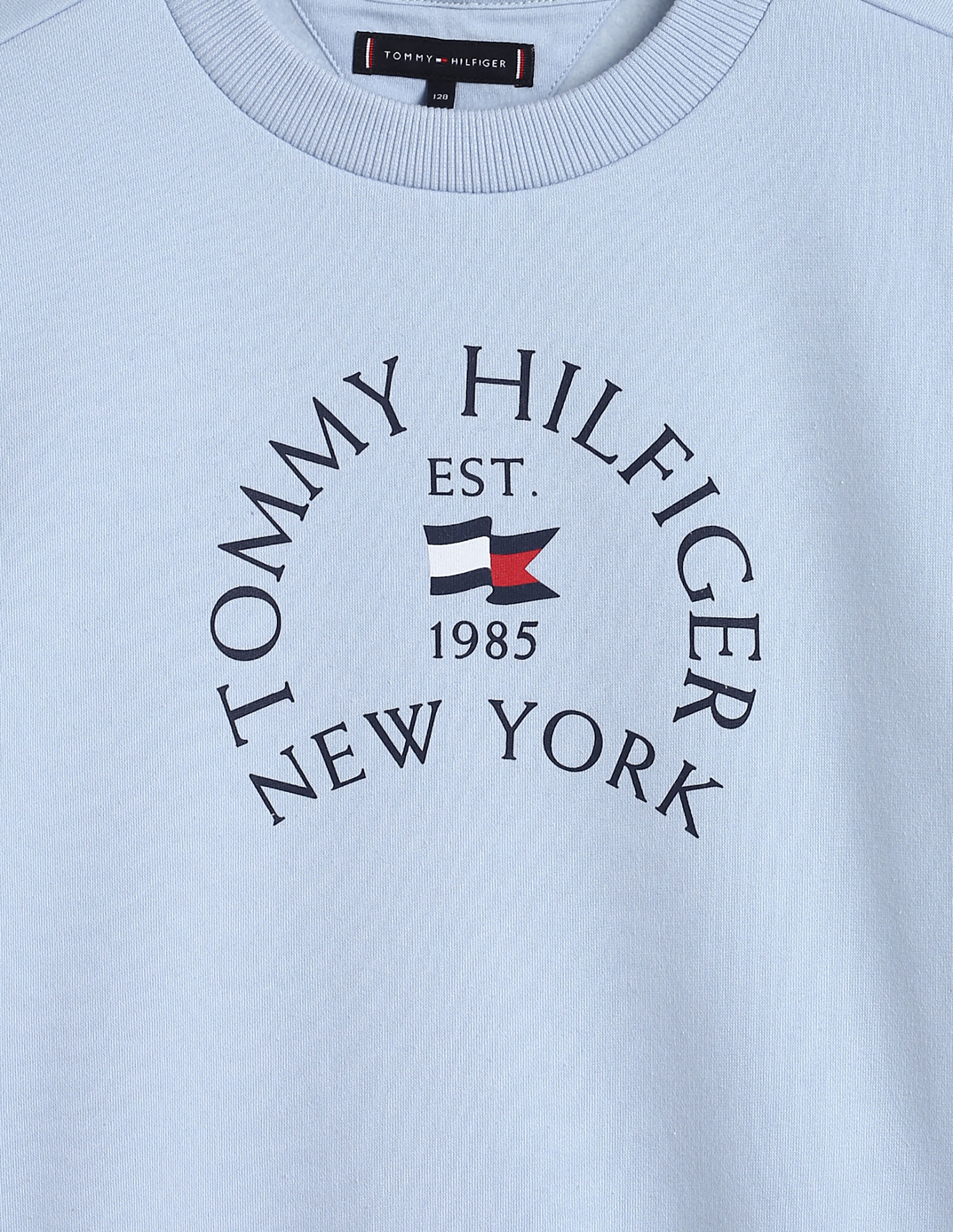 Tommy Hilfiger Kids Boys Nautical Arch Print Fleece Sweatshirt