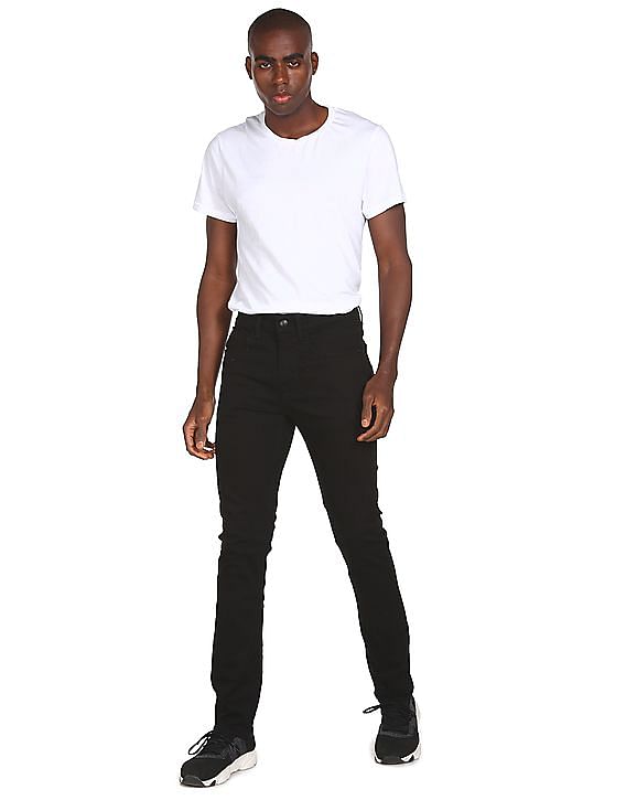 U.S. Polo Assn. Denim Co. Brandon Slim Tapered Fit Black Jeans