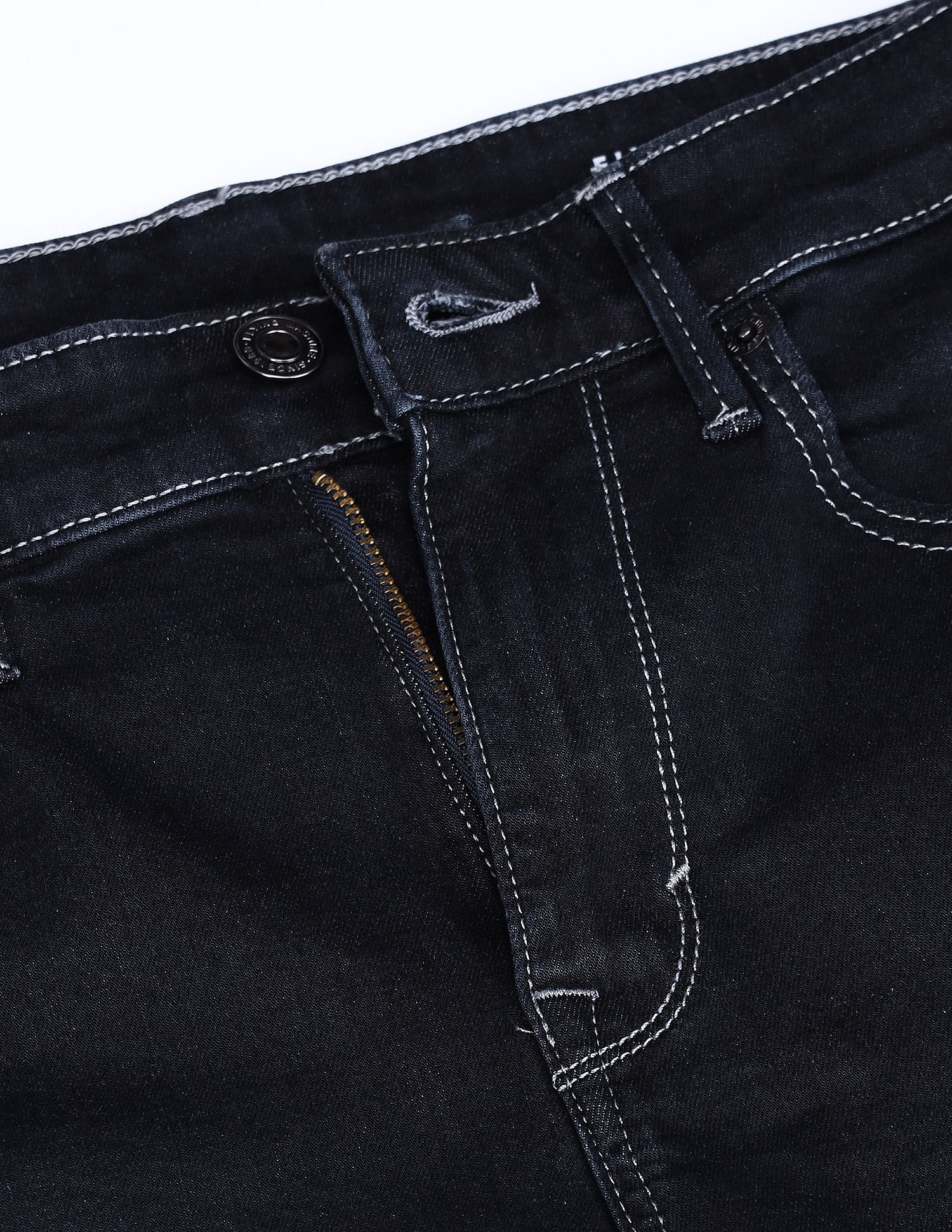 Flying Machine Slash Slim Tapered Jeans