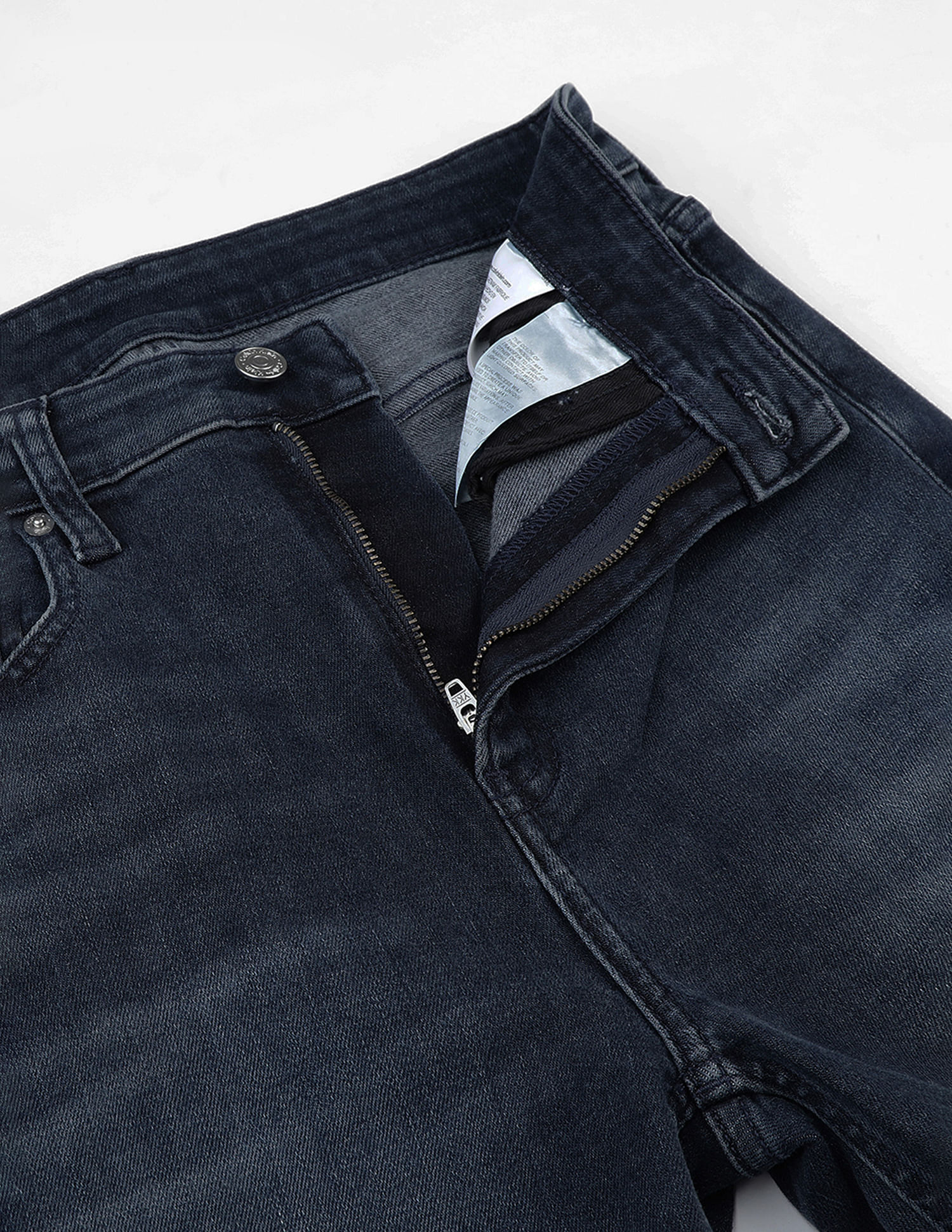 Calvin Klein Jeans Mid Rise Slim Straight Fit Jeans