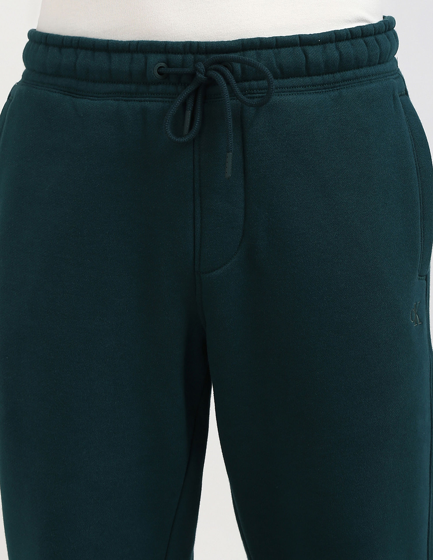 Calvin Klein Mid Rise Drawstring Waist Joggers