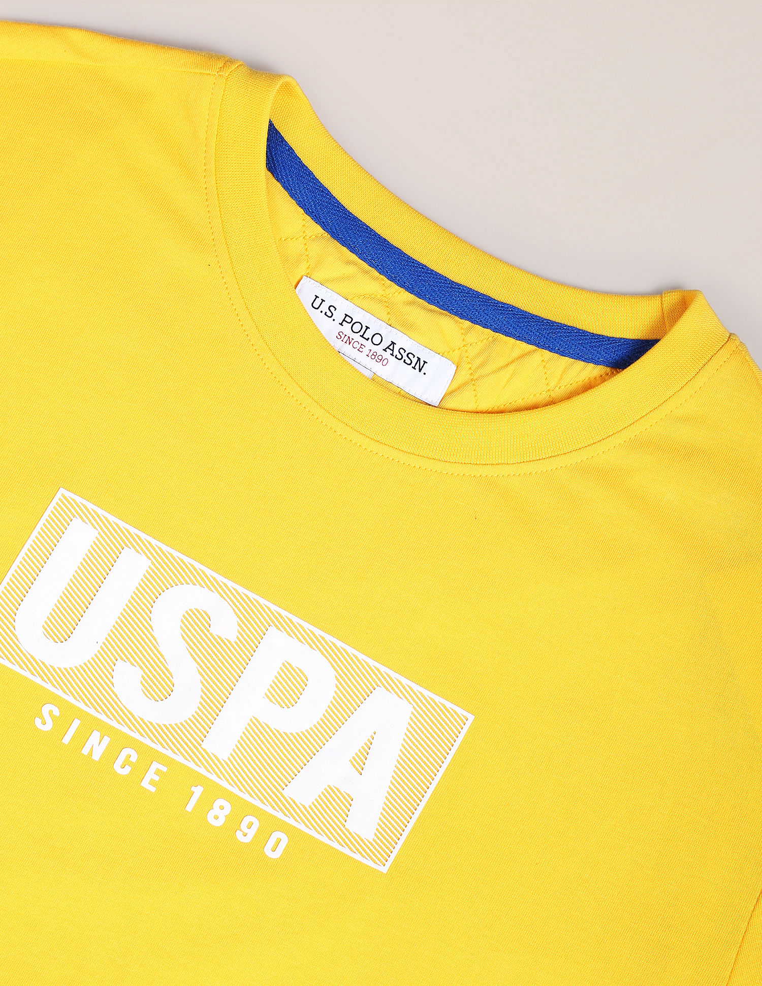 U.S. Polo Assn. Brand Print Cotton T-Shirt