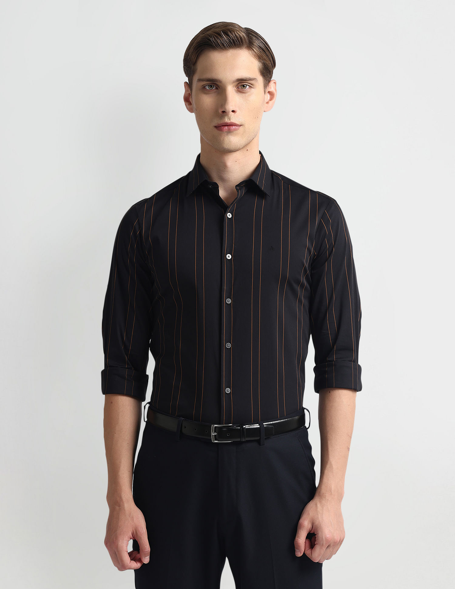 Arrow Newyork Brooklyn Super Slim Fit Shirt
