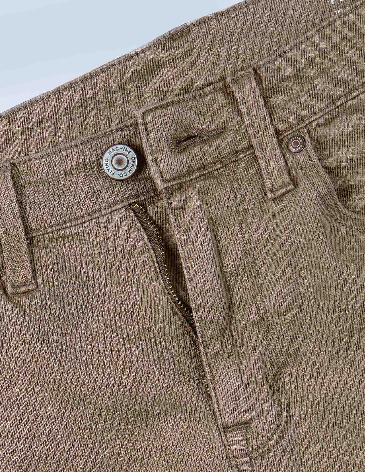 Flying Machine Slash Slim Tapered Mid Rise Jeans