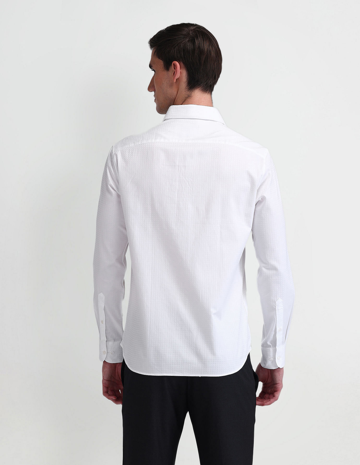 Arrow Brooklyn Fit Textured Dobby Shirt