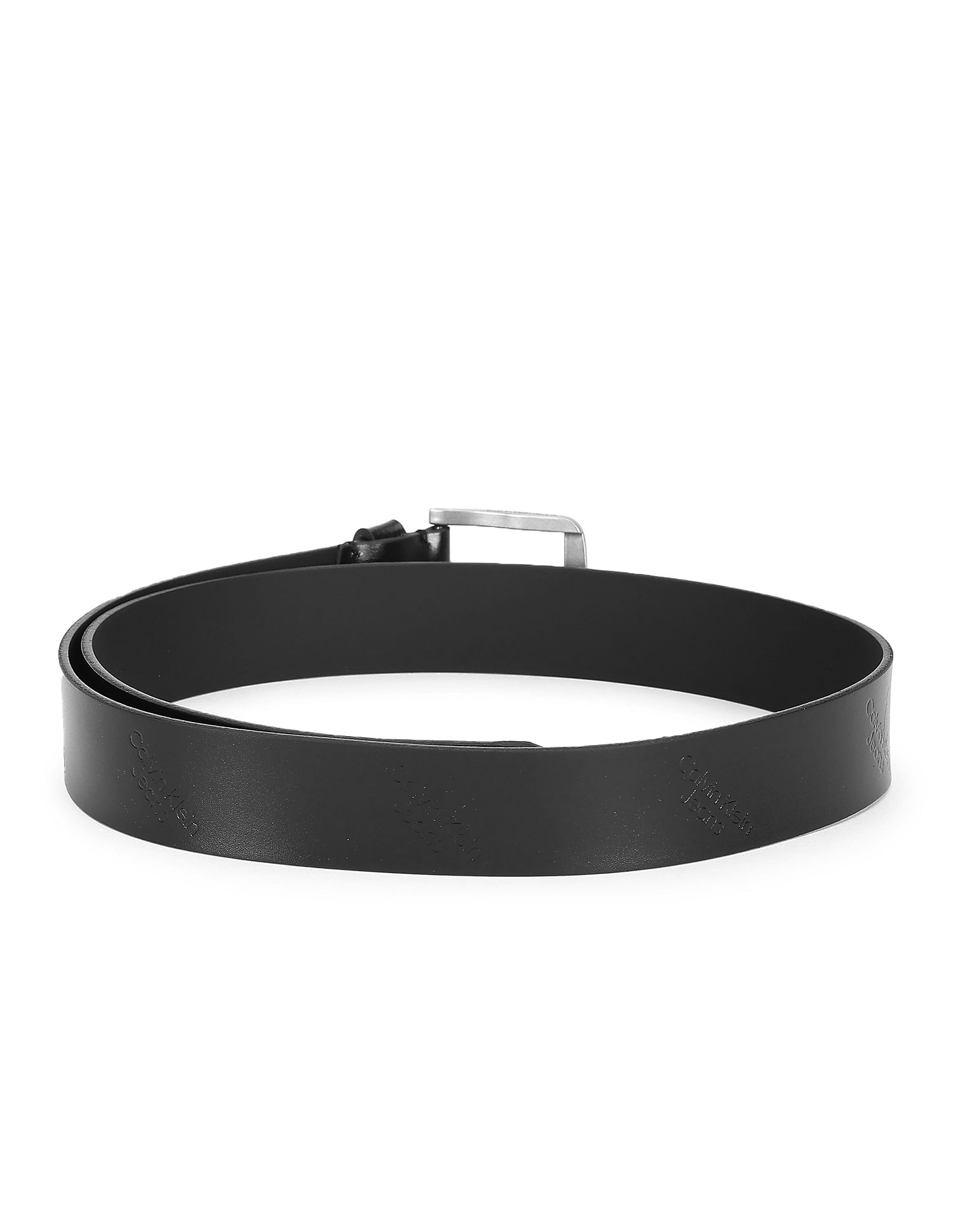 Calvin Klein Leather Deboss Classic Belt