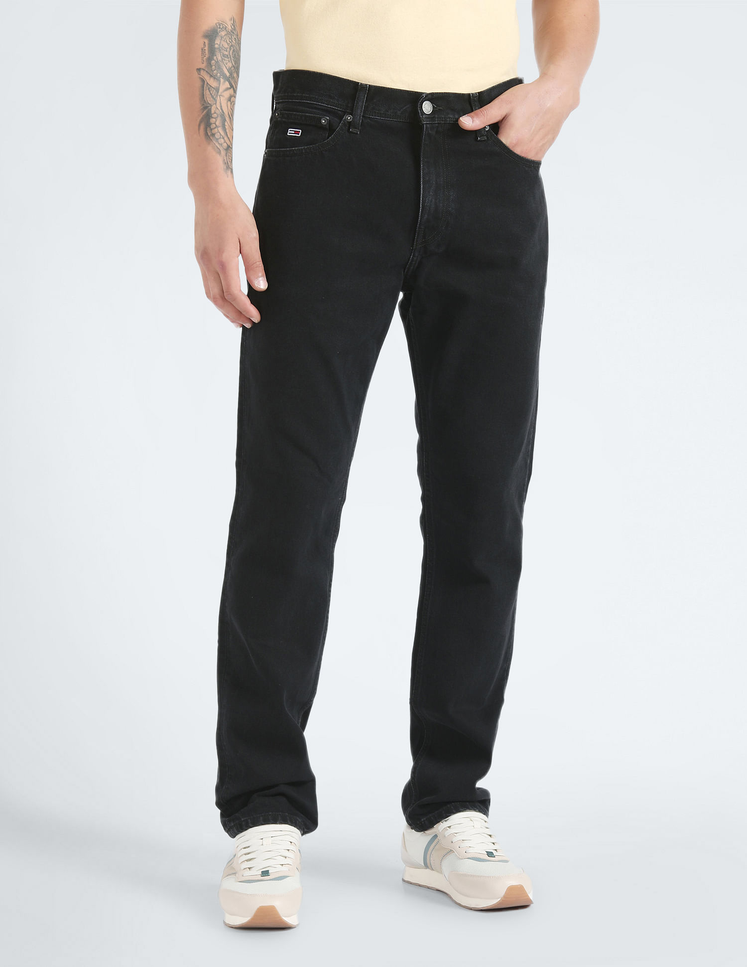 Tommy Hilfiger Recycled Cotton Relaxed Straight Jeans