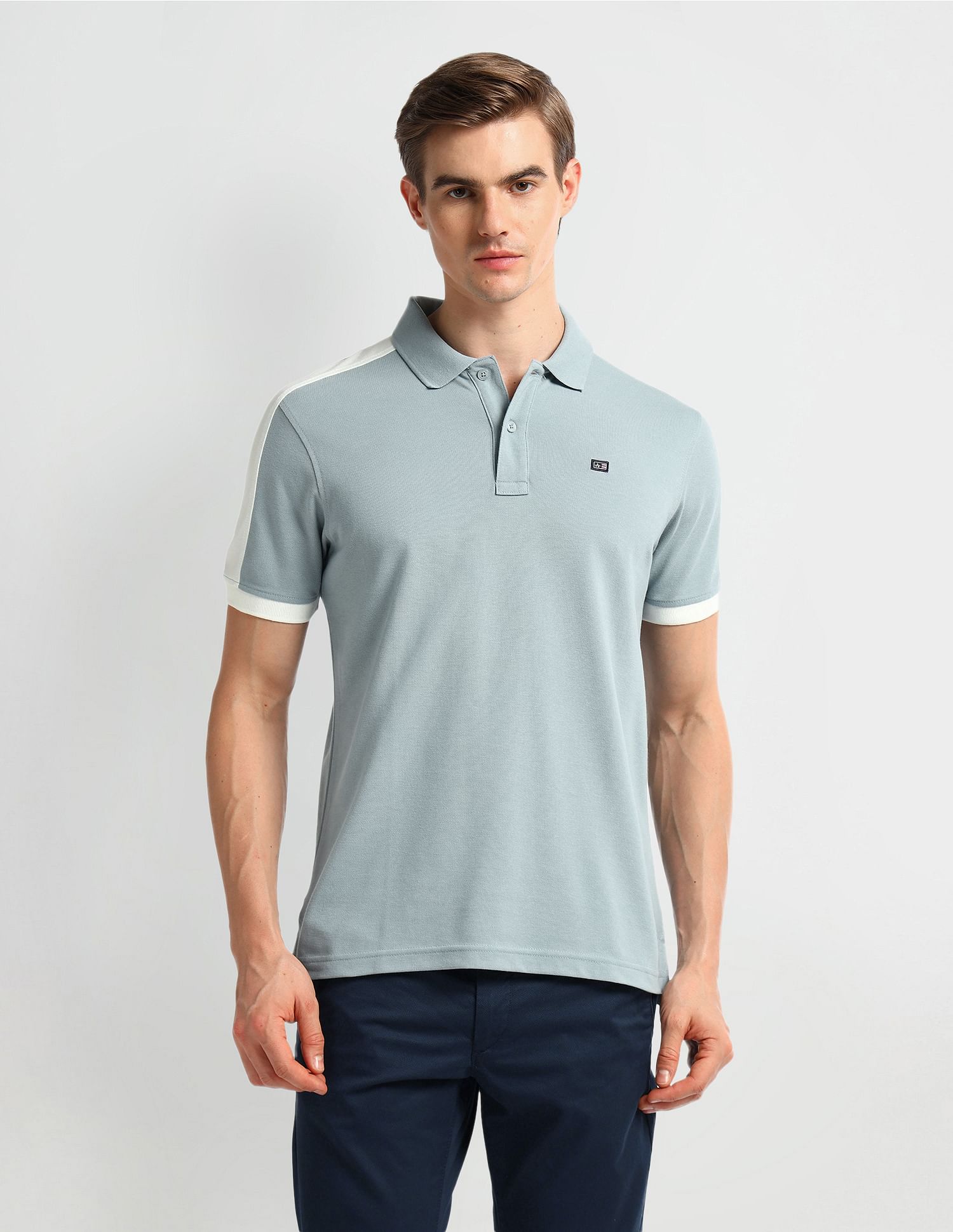 Arrow Sport Regular Fit Solid Polo Shirt