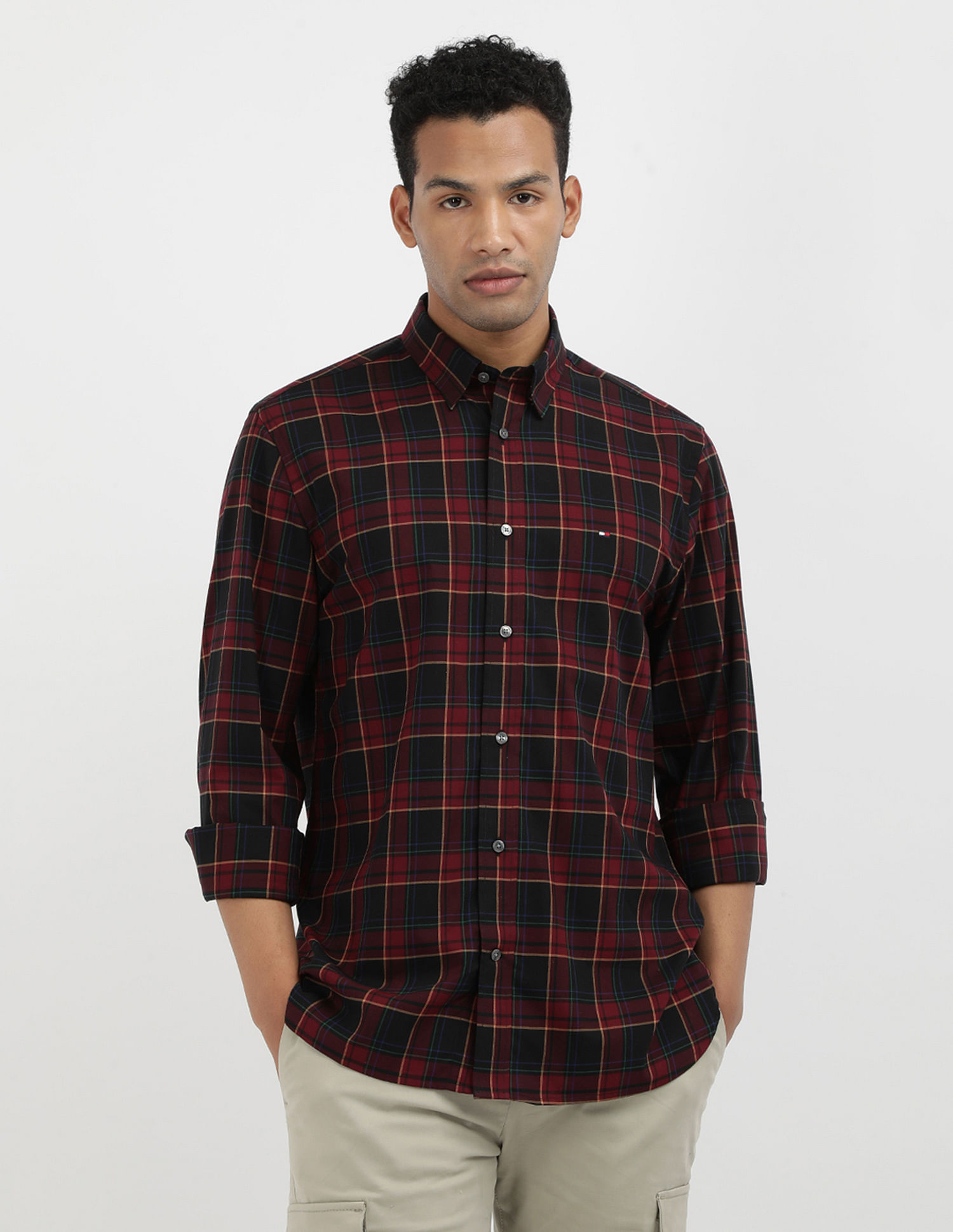 Tommy Hilfiger Oxford Midscale Check Shirt