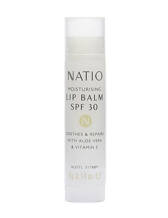 natio moisturising lip balm spf 30