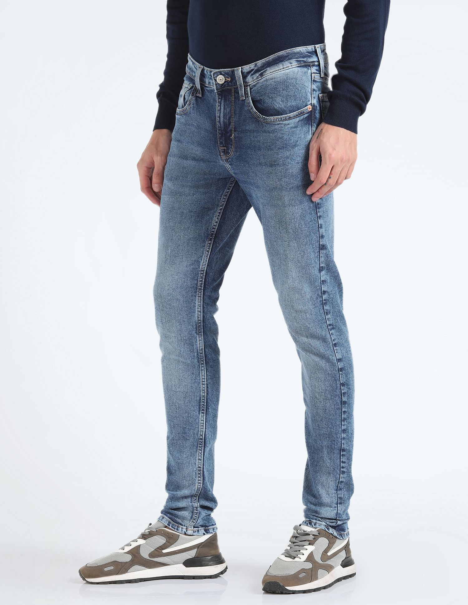 Flying Machine Low Rise Jackson Skinny Fit Jeans