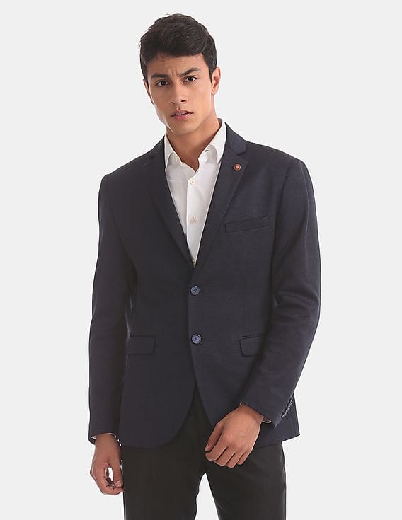 textured blazer men