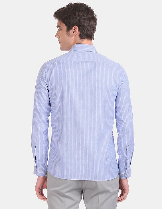 Arrow Vertical Stripe Cotton Formal Shirt