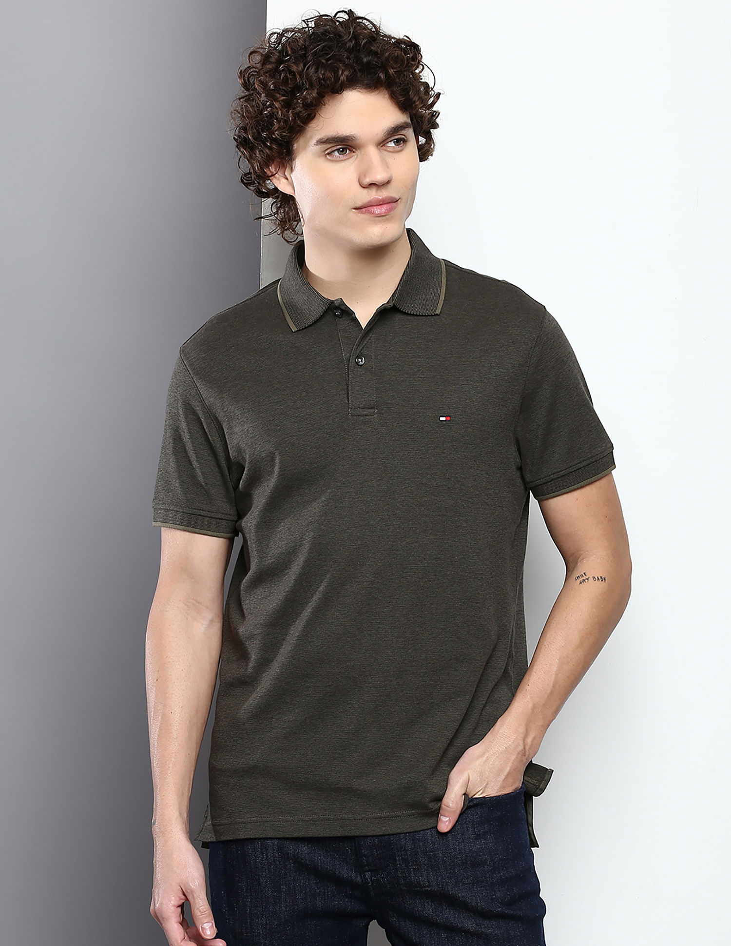 Polo tommy deals slim fit