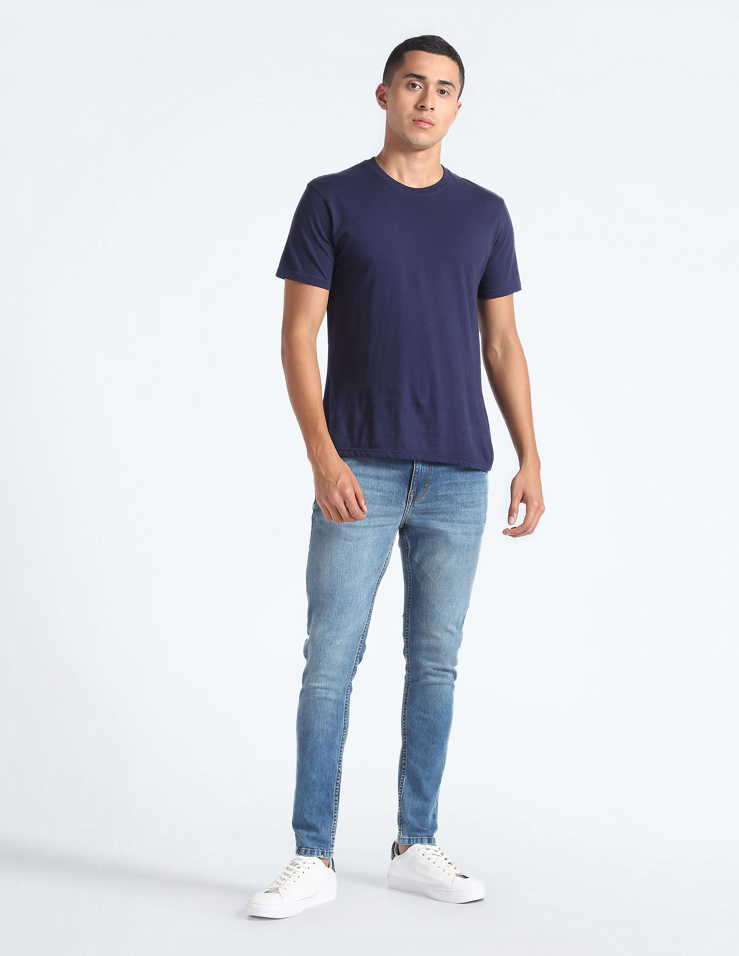 Flying Machine Stone Wash Skinny Jeans
