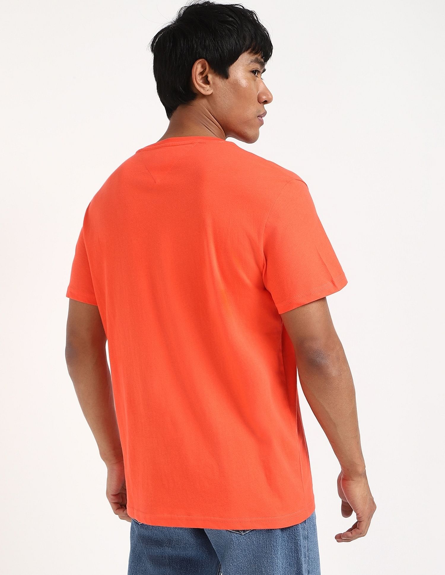 Tommy Hilfiger Logo Slim-Fit Cotton T-Shirt