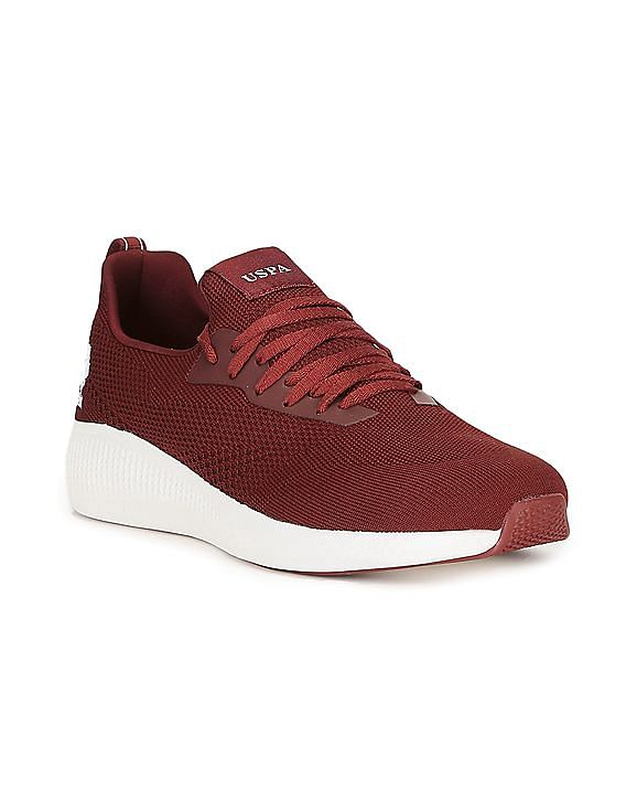 Us polo hot sale red sneakers