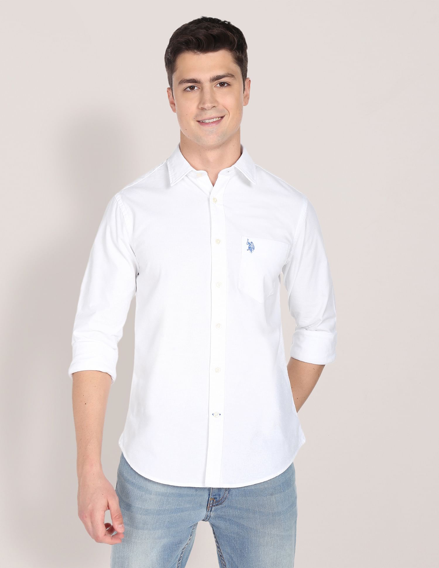 Buy U.S. Polo Assn. Soft Oxford Shirt - NNNOW.com