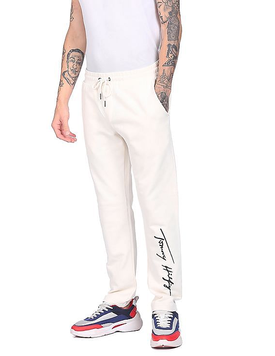 Buy Tommy Hilfiger Mid Rise Drawstring Waist Track Pants - NNNOW.com