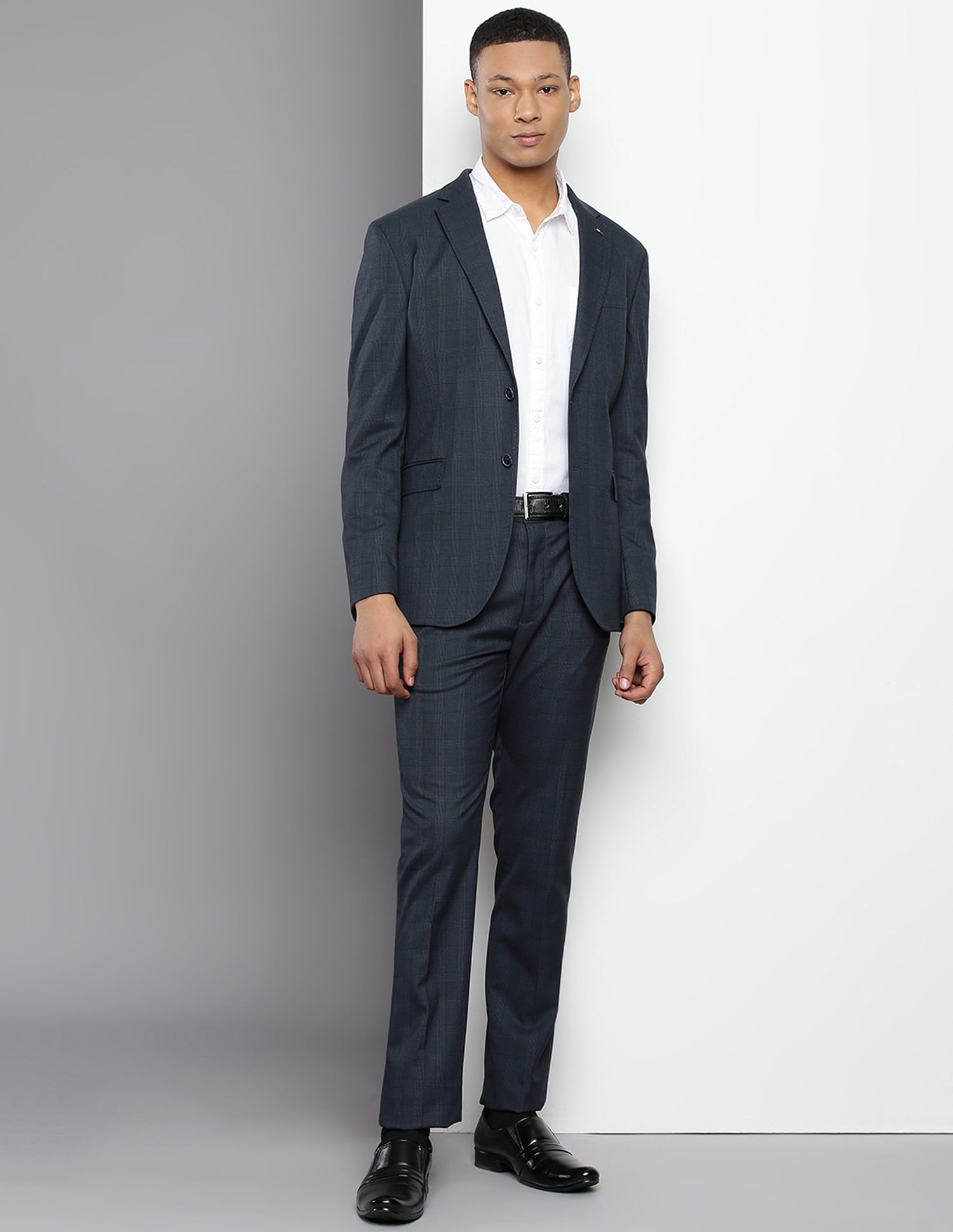 Tommy Hilfiger Tartan Check Regular Fit Blazer