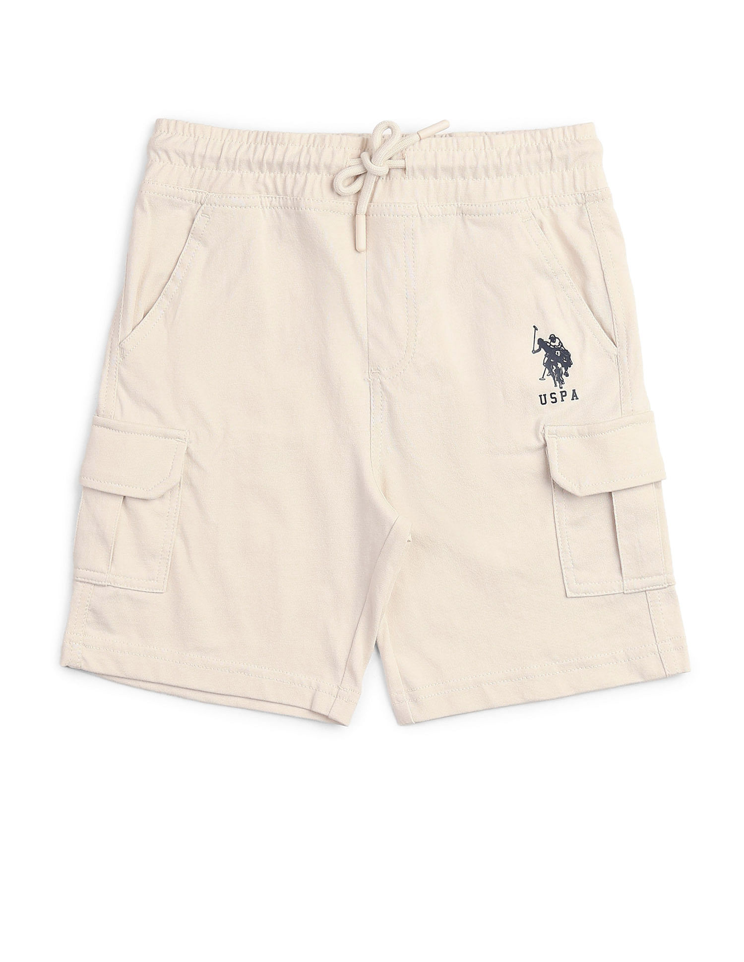 U.S. Polo Assn. Kids Boys Pure Cotton Regular Fit Shorts