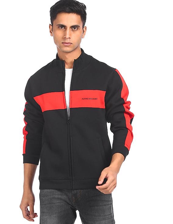 flying machine black sweatshirt