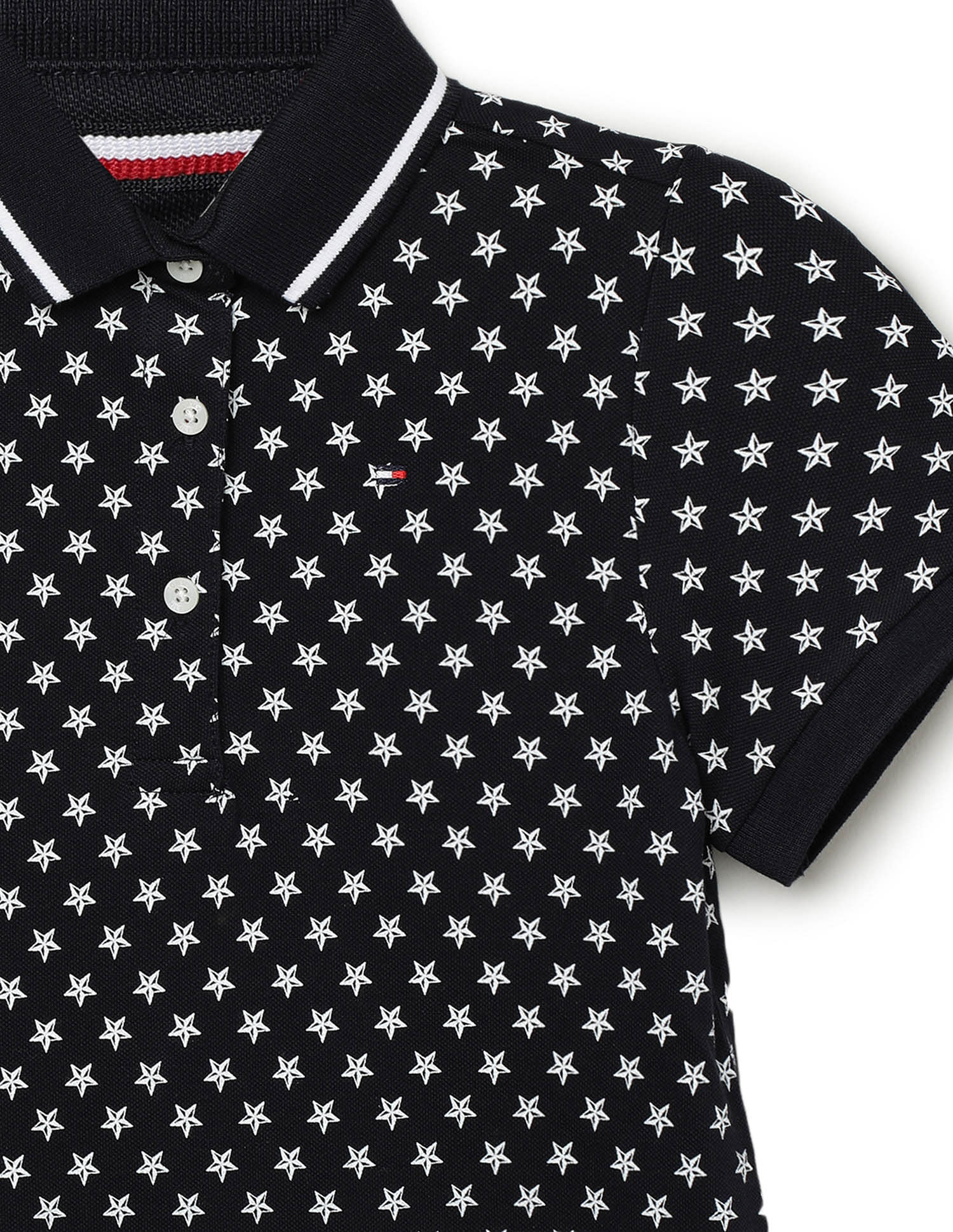 Tommy Hilfiger Kids Girls Polo Collar Dress