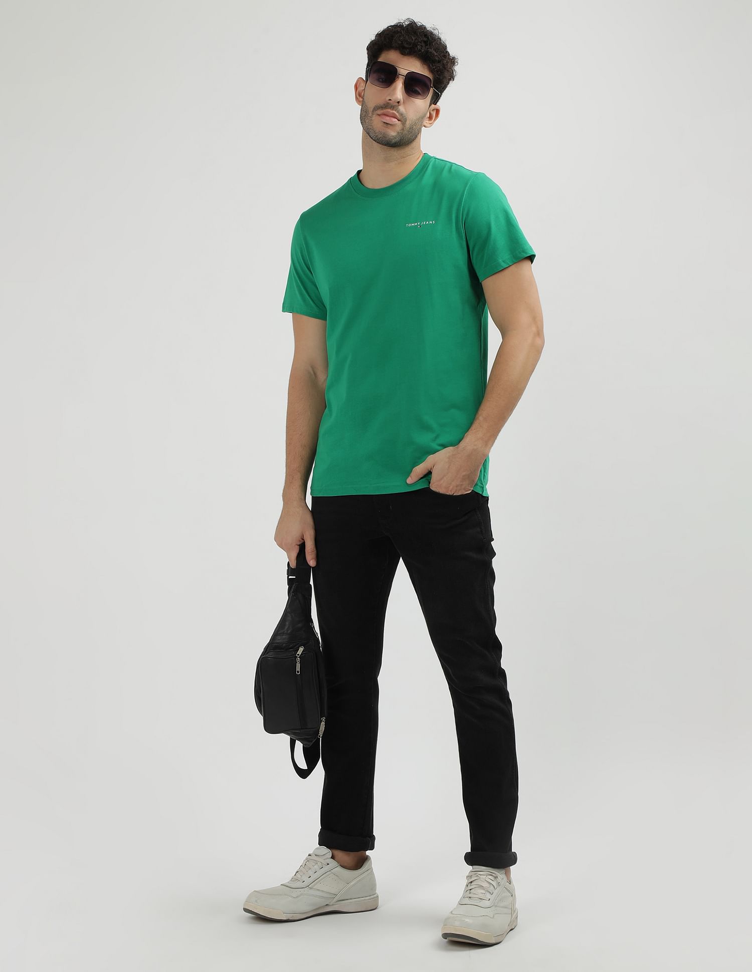 Tommy Hilfiger Slim Fit Linear Logo T-Shirt