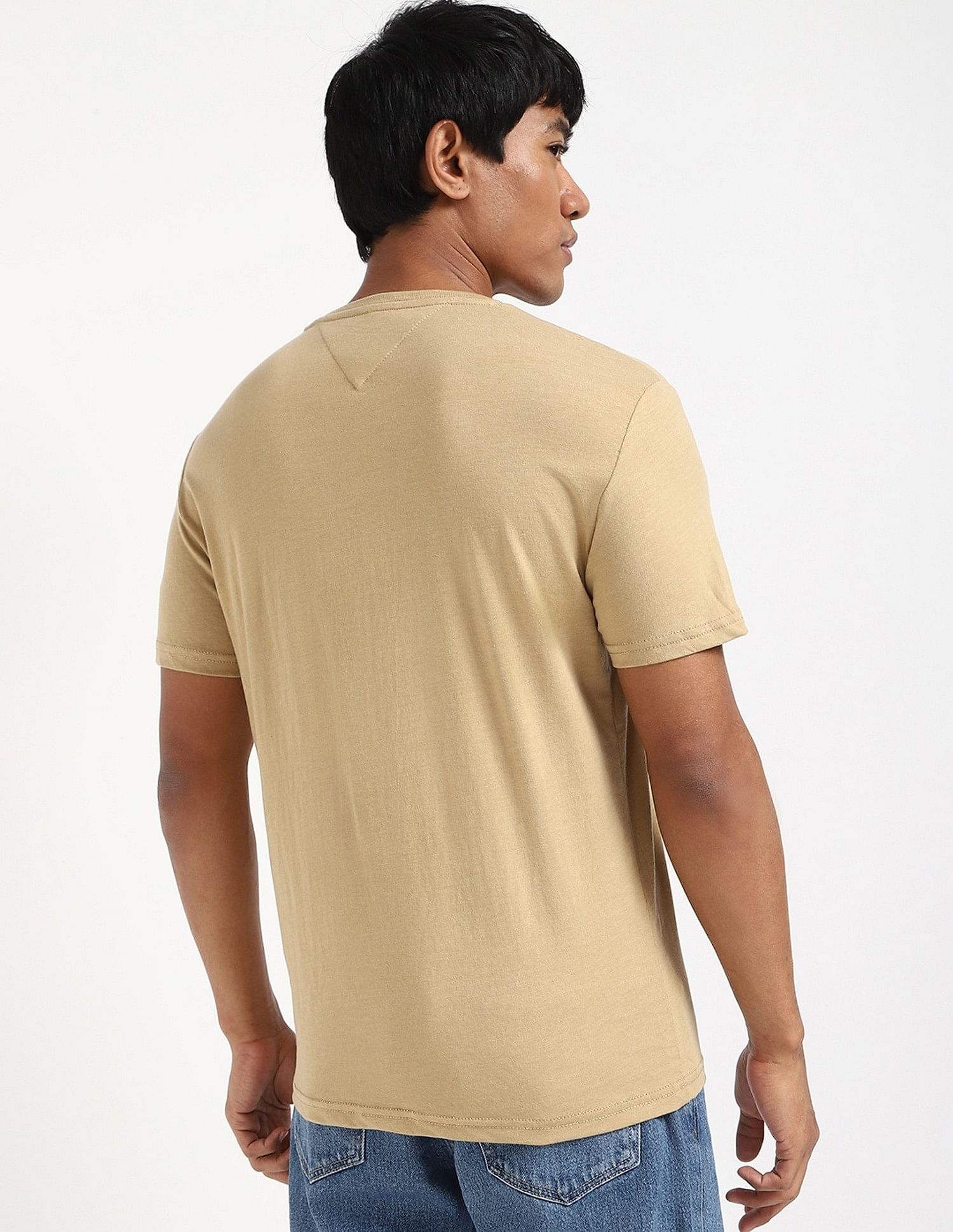 Tommy Hilfiger Logo Solid Slim-Fit Cotton T-Shirt